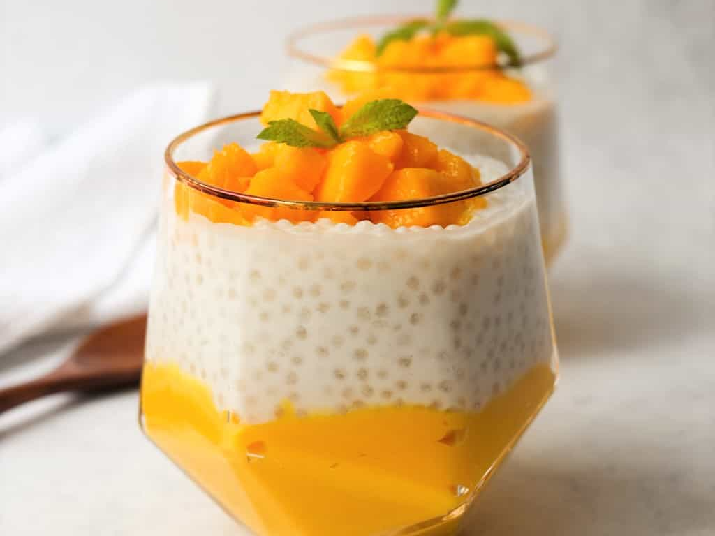 Mango Sago Pudding