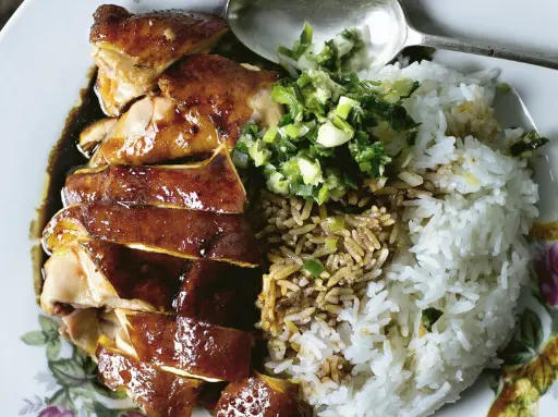 Soya Sauce Chicken Rice